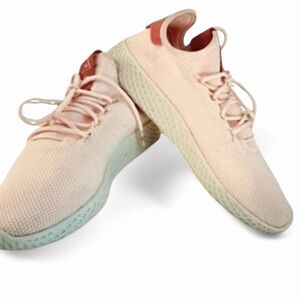 Adidas Women's Pharrell Williams Ltd Edition HU Ice Pink Tennis Shoe Size 9 NWOT